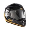 KASK MOTOCYKLOWY Z GOGLAMI LEATT ADV 7.5 BLACK ORANGE M